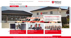 Desktop Screenshot of malteser-visbek.de